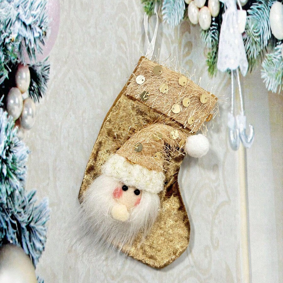 ถุงเท้าตกแต่งคริสต์มาส 3 ชิ้น, - Christmas Stocking Hanging บทวิจารณ์และราคา