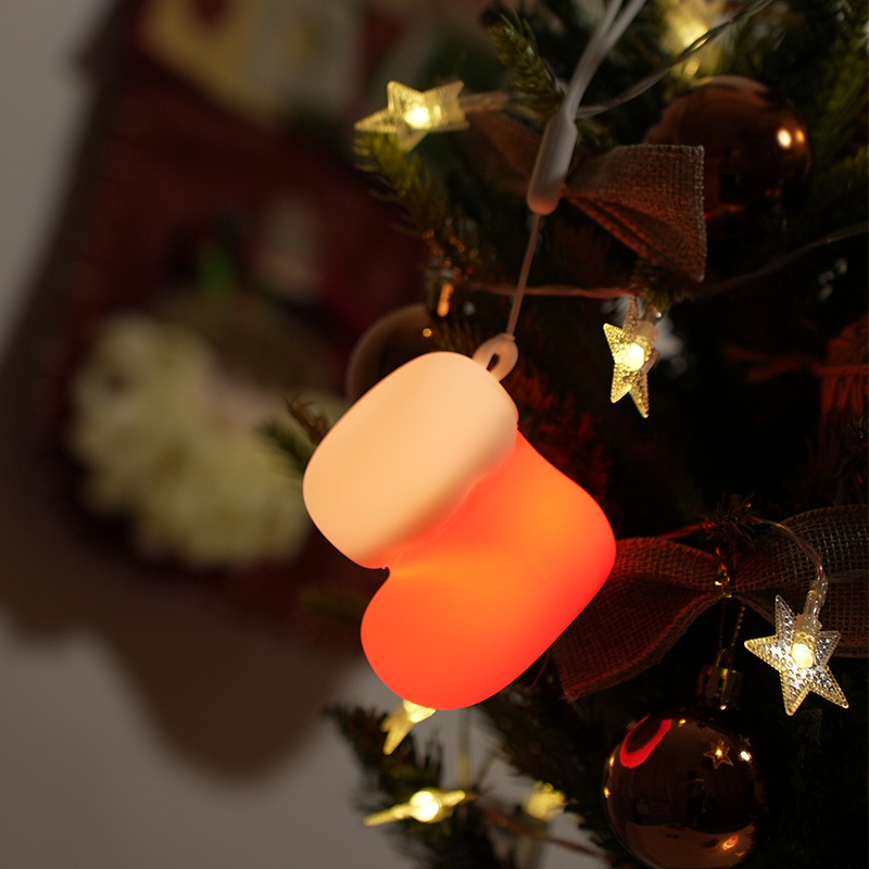 ของตกแต่งแขวนซิลิโคนรูปถุงเท้า - Christmas Stocking Hanging บทวิจารณ์และราคา