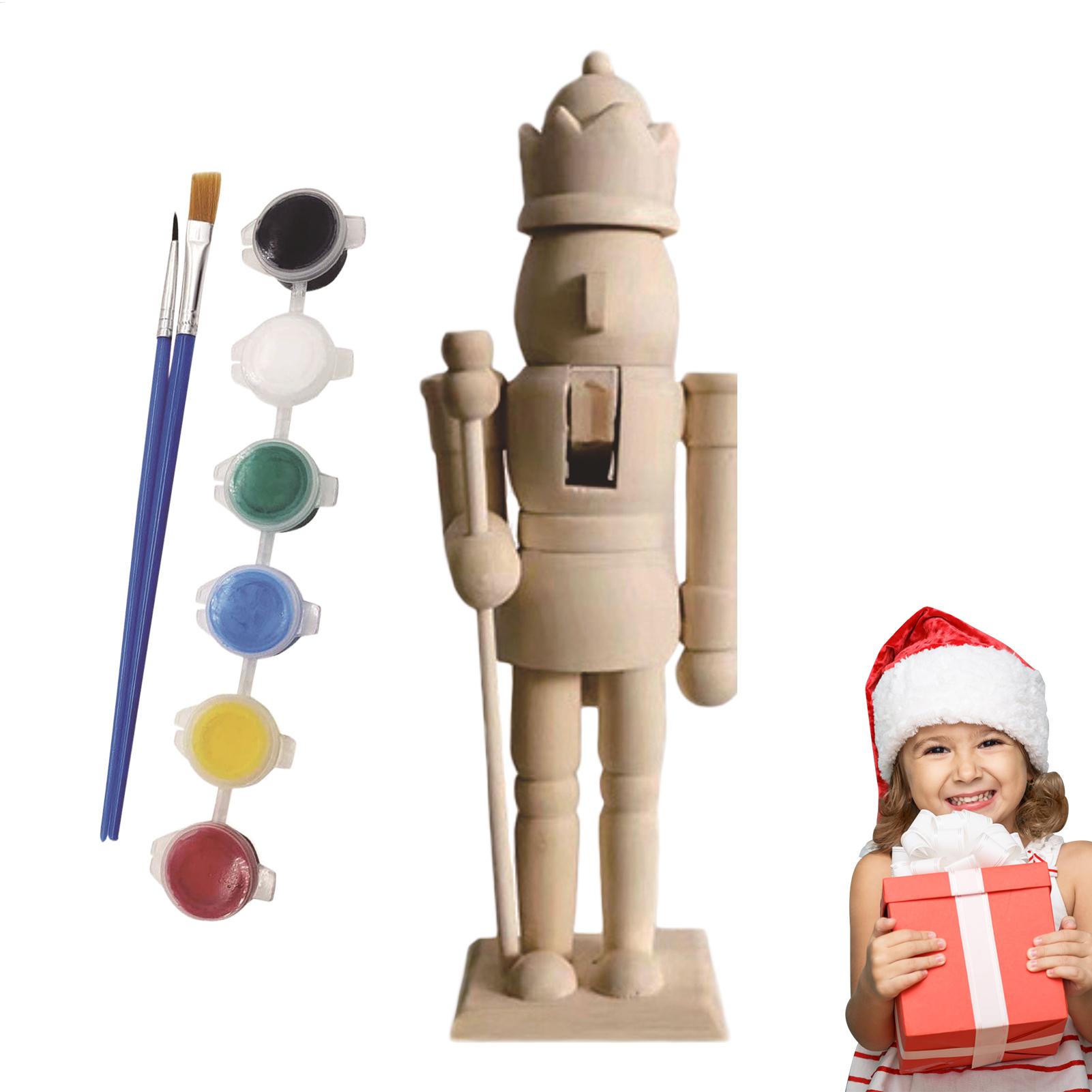 ชุดทำตุ๊กตานัทแครกเกอร์ไม้ ชุด - Nutcracker Figurine บทวิจารณ์และราคา