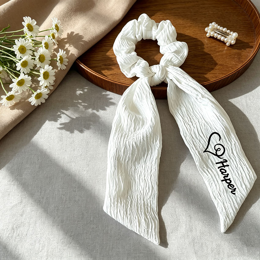 ยางรัดผมแบบมีโบว์ สามารถปรับแต - Ribbon Bow Gift บทวิจารณ์และราคา