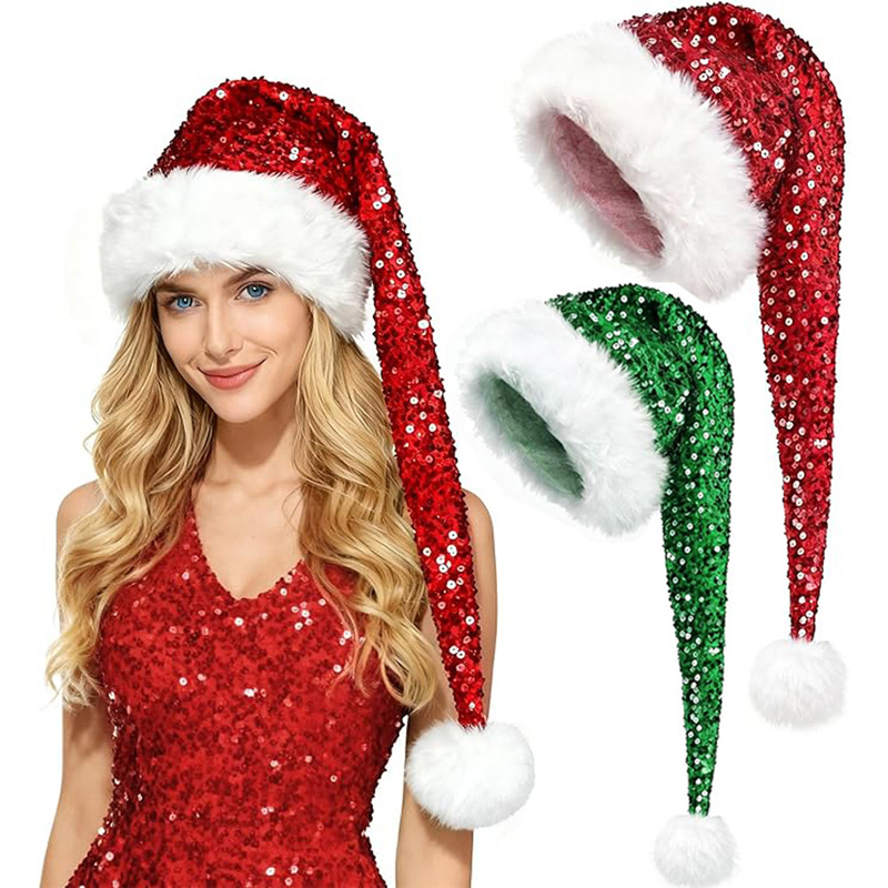 หมวกคริสต์มาสแบบยูนิเซ็กส์ประด - Santa Hat Plush บทวิจารณ์และราคา