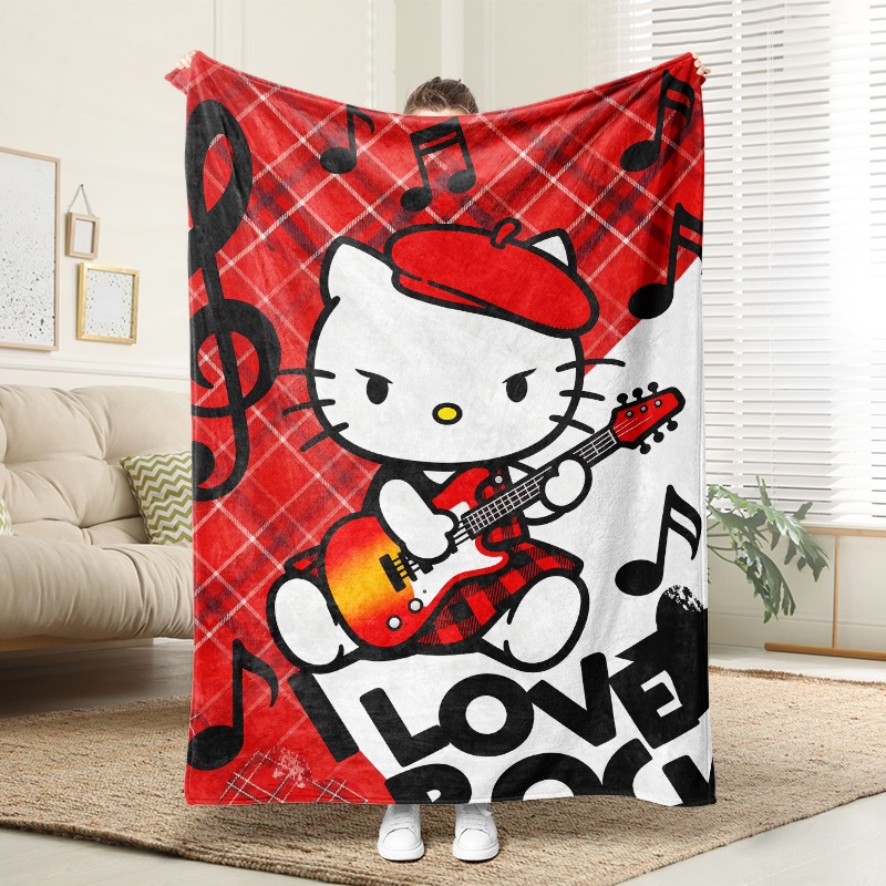 ผ้าห่มซานริโอ ลายเฮลโลคิตตี้ ร - Christmas Throw Blanket บทวิจารณ์และราคา