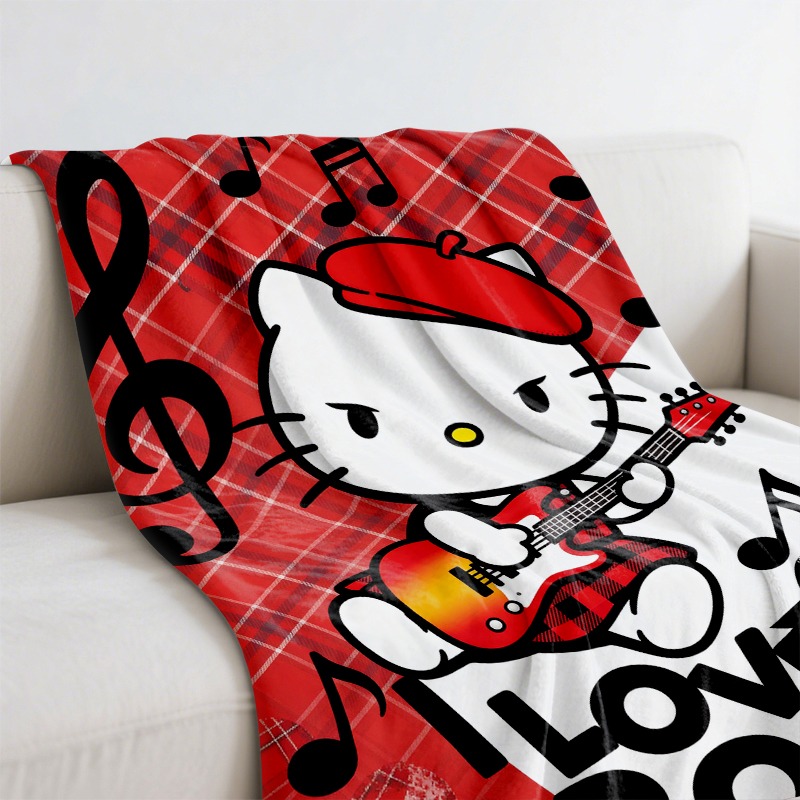 ผ้าห่มซานริโอ ลายเฮลโลคิตตี้ ร - Christmas Throw Blanket บทวิจารณ์และราคา