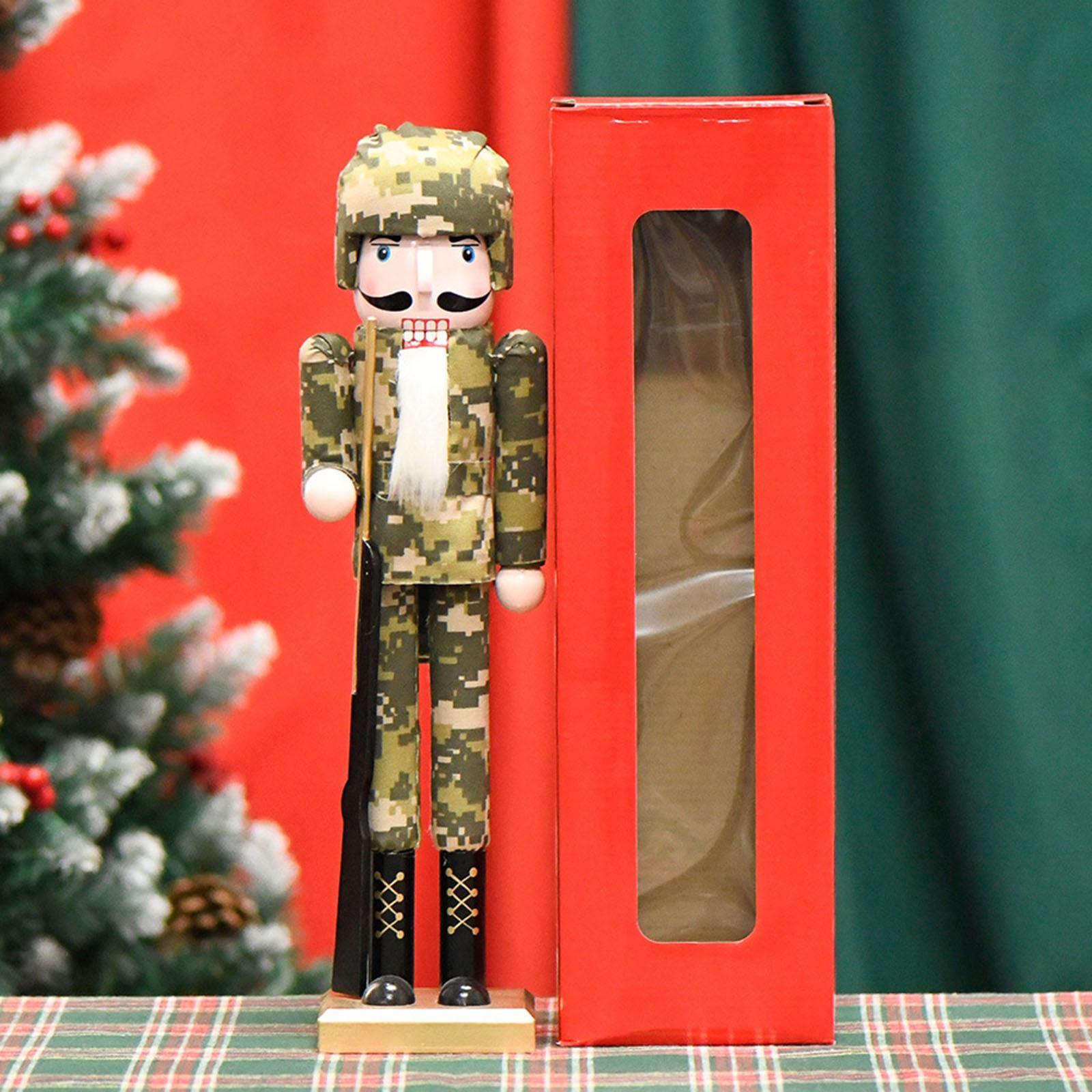 ตุ๊กตาไม้ทหารนัทแครกเกอร์ ประต - Nutcracker Figurine บทวิจารณ์และราคา