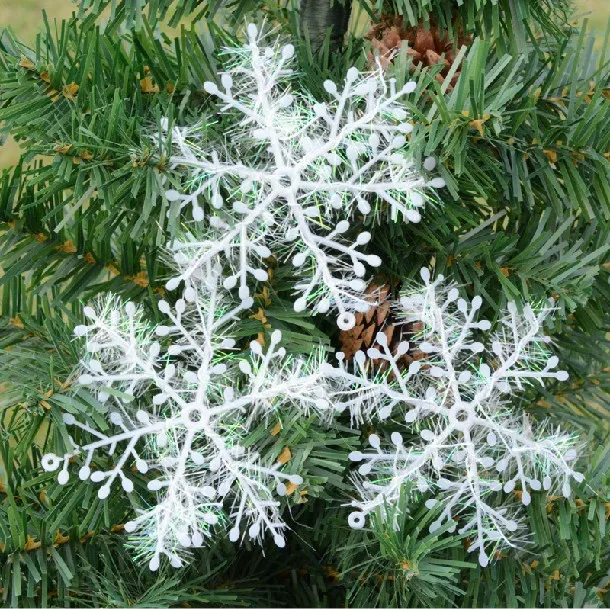 30 ชิ้น เครื่องประดับเกล็ดหิมะ - Christmas Tree Artificial บทวิจารณ์และราคา