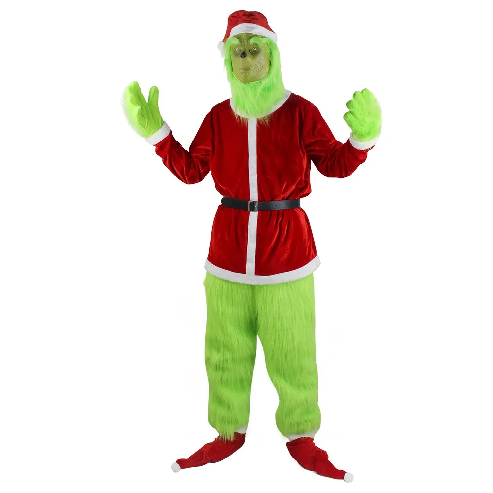 2026 ชุดคอสเพลย์ ชุดโจรสีเขียว - Santa Hat Plush บทวิจารณ์และราคา